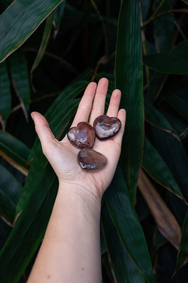 Smoky Quartz Heart